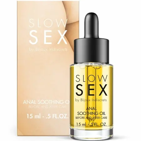 Bijoux Indiscrets Slow Sex umirujuće botaničko analno ulje 15ml prirodna nega