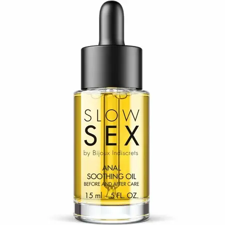 Bijoux Indiscrets Slow Sex umirujuće botaničko analno ulje 15ml prirodna nega