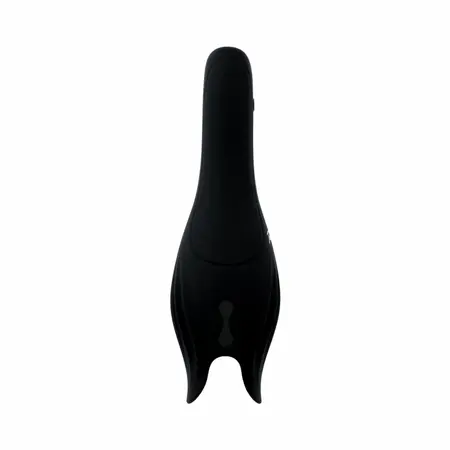 Teazers Focus intimni stimulator u crnoj boji sa ergonomskim sistemom za usisavanje i lizanje