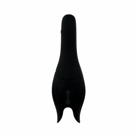 Teazers Focus intimni stimulator u crnoj boji sa ergonomskim sistemom za usisavanje i lizanje