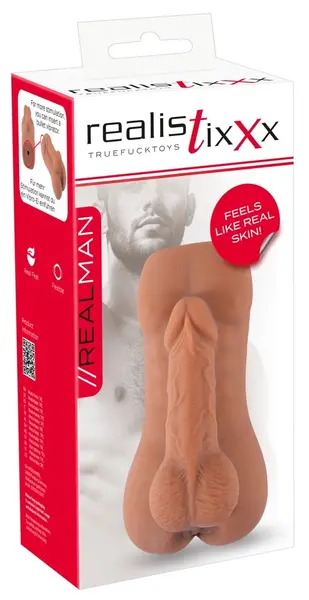 Realistixxx RealGay Intimate Machine TPE anatomski model 16cm