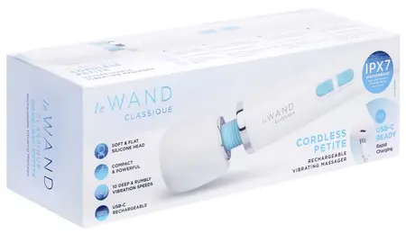le Wand Classique Petite bežični masažer beli 24.9cm