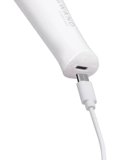 le Wand Classique Mini Wand Massager White luksuzni kompaktni punjivi masažer