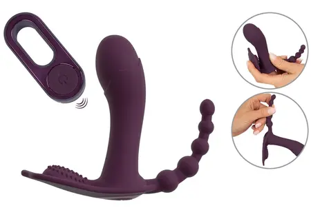 beau coeur ARIVA RC Panty Triple-Action Remote System, crni, 11.7 cm
