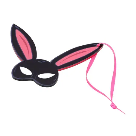 Shots Festive Ornament Bunny elegantna roze praznična figura zeke za dekoraciju