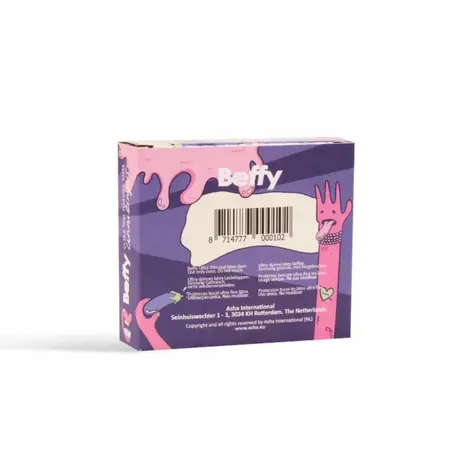 Beffy Female Protection Film Strawberry Flavour 4-Pack