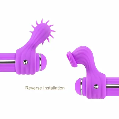 OTOUCH Magic Stick Intimate Wand Purple with 3 Attachments & Heating