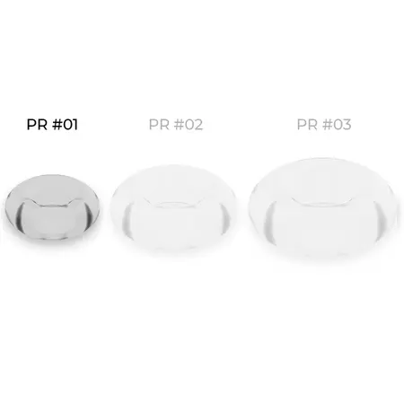 Powering Flexible Performance Ring 3.5cm Transparent TPE
