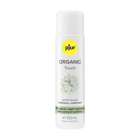 pjur Organic Touch veganski lubrikant na bazi vode 100 ml prirodna formula
