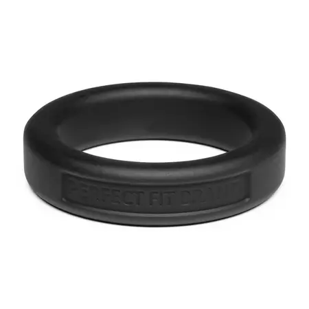 Perfect Fit Hefty Ring Classic silikonski prsten 3.6 cm crni