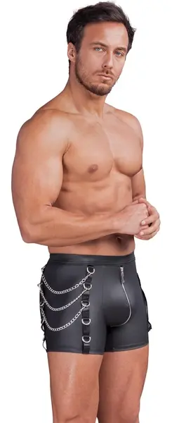 NEK Men's Matte Finish Pants XL with Chains and Cargo Pocket