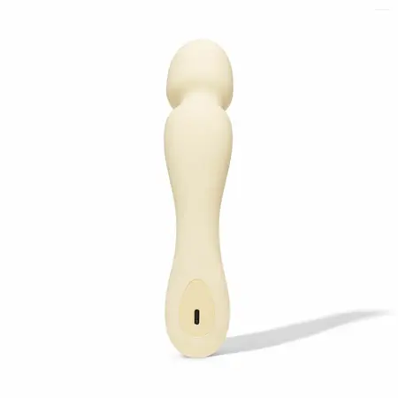 Dame Min Mini Wand kompaktni punjivi masažer nežno žute boje