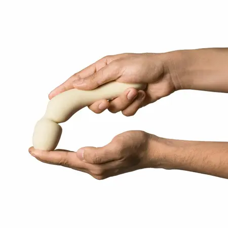 Dame Min Mini Wand kompaktni punjivi masažer nežno žute boje