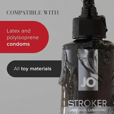 System JO Stroker lubrikant na bazi vode 240ml za precizno nanošenje