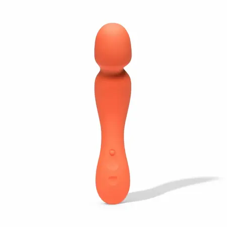 Dame Min Mini Wand intimni masažer u boji Papaya, kompaktni i ergonomski dizajn