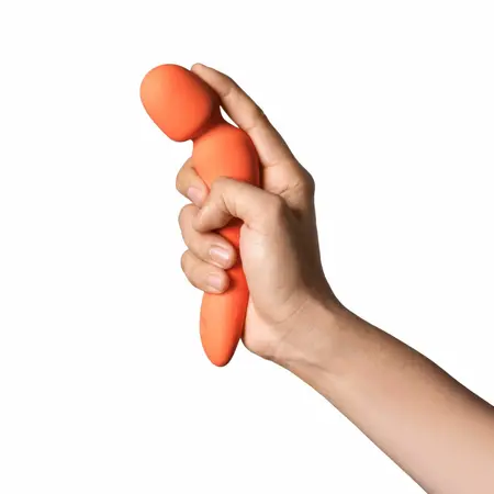 Dame Min Mini Wand intimni masažer u boji Papaya, kompaktni i ergonomski dizajn