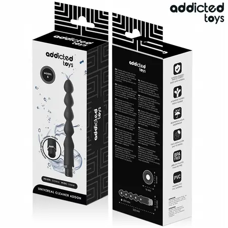 Addicted Toys Model 6 sistem za intimnu higijenu sa univerzalnim adapterom 225mm