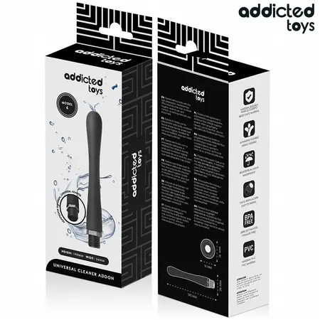 Addicted Toys Model 4 Intimate Hygiene System with Universal Adapter 190mm