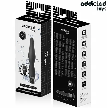 Addicted Toys Model 2 tuš za intimnu higijenu sa univerzalnim adapterom 158mm