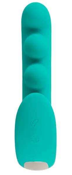 beau coeur Sylora Unique Beads intimni sistem za duplu stimulaciju, 17 cm, ljubičasti