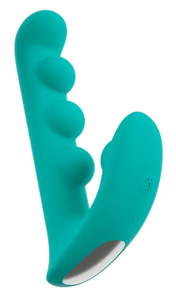 beau coeur Sylora Unique Beads intimni sistem za duplu stimulaciju, 17 cm, ljubičasti