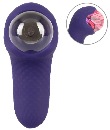 beau coeur Zanto Plasma dvostrani vibrator sa svetlećom staklenom kuglom, 13.3 cm