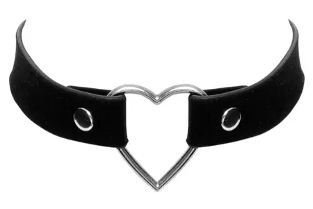 Cottelli ACCESSOIRES Crna Srce Podesiva Ogrica 31-42 cm