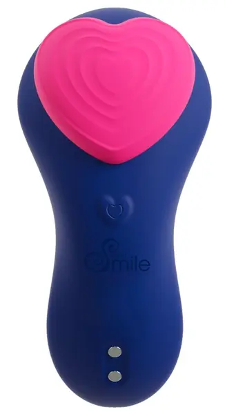 Sweet Smile RC intimni vibrator u obliku srca za nošenje roze 10cm