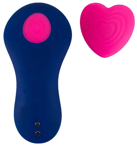 Sweet Smile RC intimni vibrator u obliku srca za nošenje roze 10cm