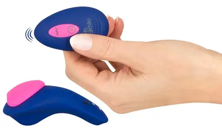 Sweet Smile RC intimni vibrator u obliku srca za nošenje roze 10cm