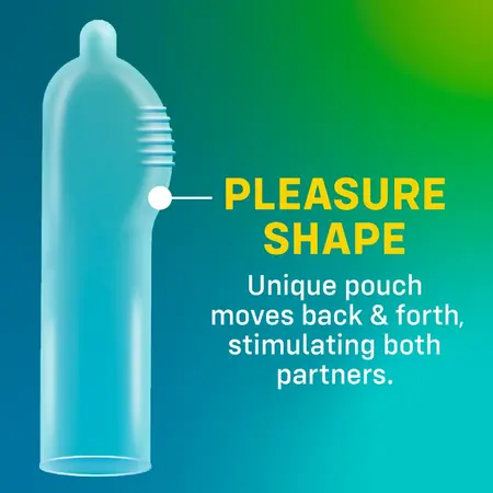 ONE Pleasure Plus kondomi od lateksa sa naprednim anatomskim oblikom, pakovanje od 12 komada