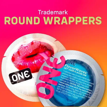 ONE Flavor Waves pakovanje od 12 veganskih aromatizovanih kondoma