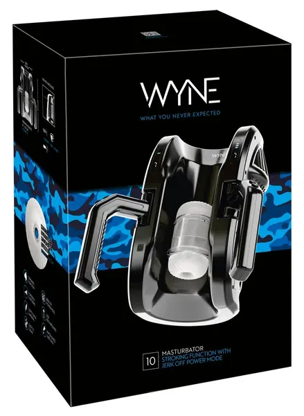 WYNE Intimate Motion Device 10 sa podesivim funkcijama, sivi, 31.5 cm