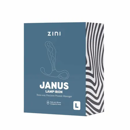ZINI JANUS LAMP IRON L Intimate Prostate Wellness Device Red Large