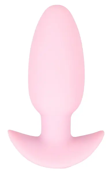Cuties Rose Vibrating Plug - Compact Silicone Model, 7 Modes, 8 cm
