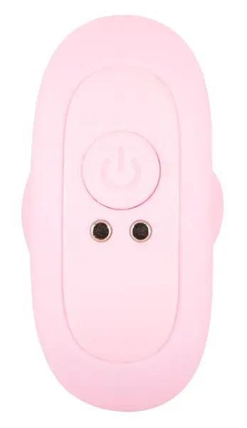 Cuties Rose Vibrating Plug - Compact Silicone Model, 7 Modes, 8 cm
