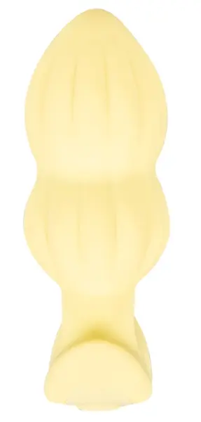 Cuties Vibrating Plug Yellow kompaktni silikonski model sa 7 modova vibracije i dužinom od 8 cm