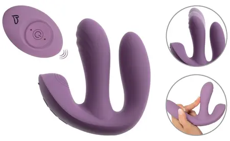 beau coeur Mireva RC Triple intimni uređaj sa više zona i daljinskim upravljanjem