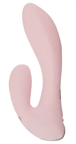 beau coeur Cerya Strong Mini vibrator sa dva kraka, 14 cm, ljubičasti