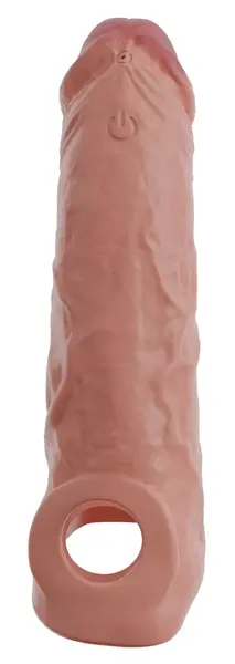 Realistixxx RealSleeve Vibrating Extension 20 cm Liquid Silicone