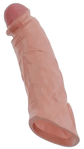 Realistixxx RealSleeve Vibrating Extension 20 cm Liquid Silicone