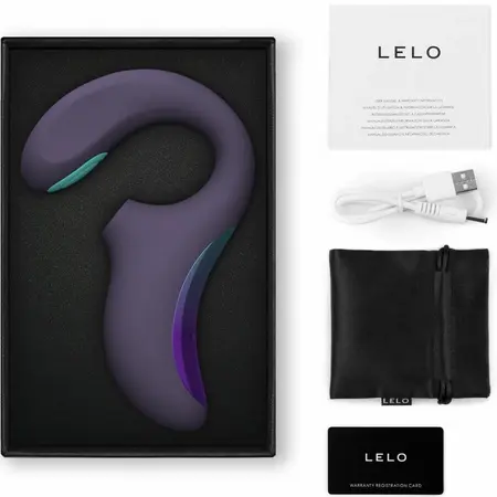 LELO Enigma Double Sonic intimni stimulator Cyber Purple sa aplikacijom