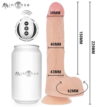 MR INTENSE Brosnan Up&Down Remote System Silicone 22cm Intimate Machine