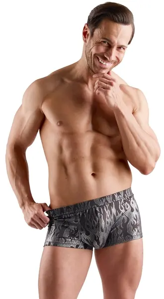 Svenjoyment Pantalone 3XL Metalik Srebrni Dizajn, Elastični Struk