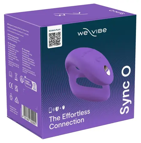 We-Vibe Sync O svetlo ljubičasta za parove - kontrola aplikacijom, fleksibilno pristajanje