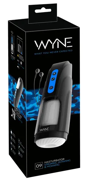 WYNE Intimni Uređaj 09 sa Rotirajućim Uloškom i Audio Sistemom, 28.9 cm