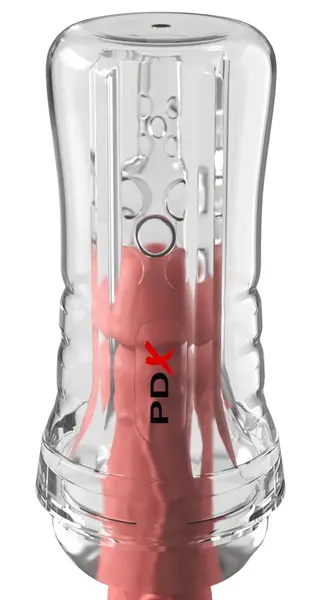 PDX Elite ViewTube EZ-Grip Prozirni Stimulacioni Sistem 21cm