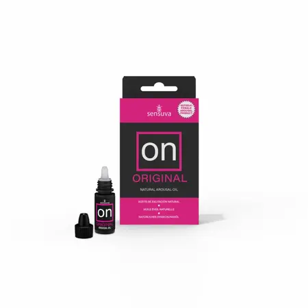 Sensuva On™ For Her Arousal Oil Original 5ml - Botanical Formula, Compact Size