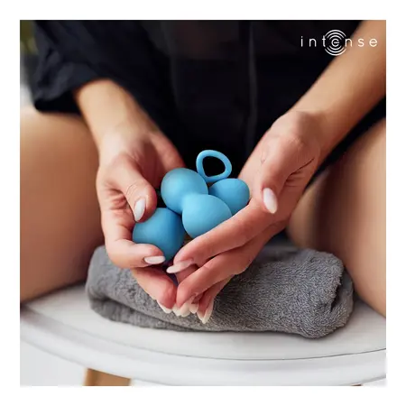 Intense Charli Kegel Ball Kit Ocean Blue - 3-Piece Pelvic Training Set