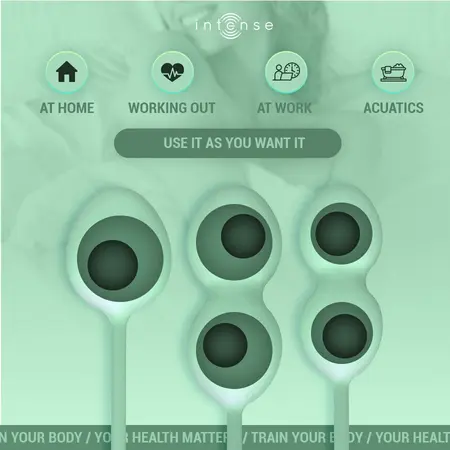 INTENSE Charli Kegel Ball Kit Light Jade Green, trodelni set za jačanje mišića karličnog dna